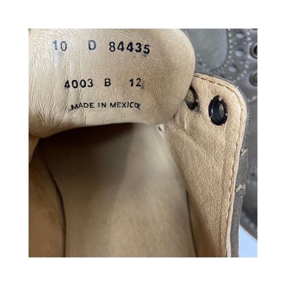 Frye Men’s Slate Oxford’s Shoes Sz 10 - Picture 7 of 9